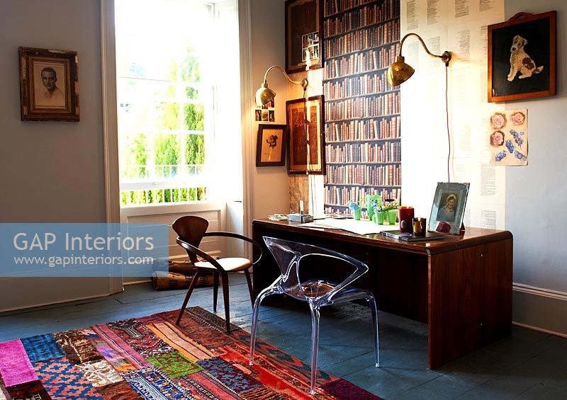 Eclectic home office furniture