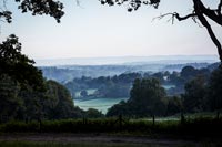 View over countryside, Surrey, UK