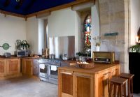 Classic kitchen of converted church
