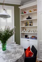 Classic kitchen and dining room detail 